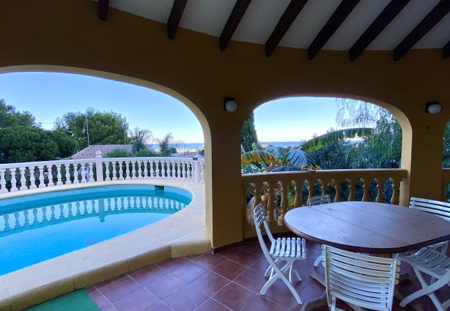 Villa en Denia - Villa Canoa-3-d vistas al mar, piscina MT003