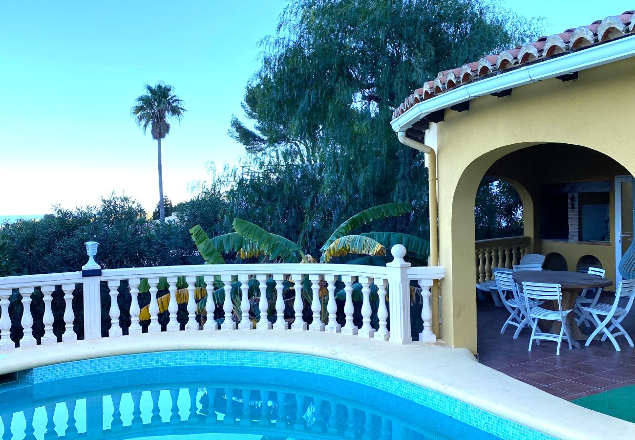 Villa en Denia - Villa Canoa-3-d vistas al mar, piscina