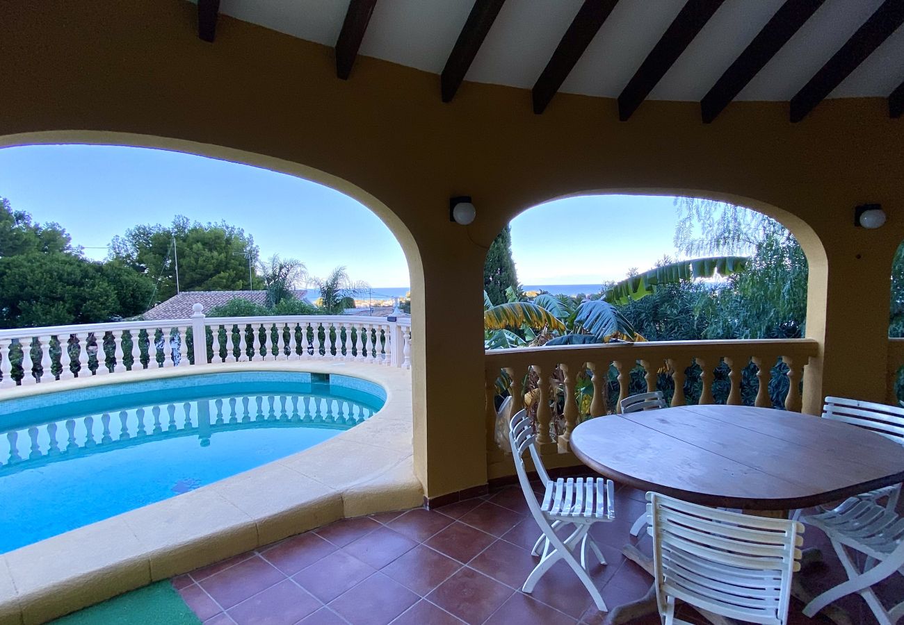 Villa en Denia - Villa Canoa-3-d vistas al mar, piscina
