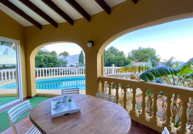 Villa à Denia - Villa Canoa-3-d vistas al mar , piscina MT003 Villa à Denia - Villa Canoa-3-d vistas al mar , piscina MT003