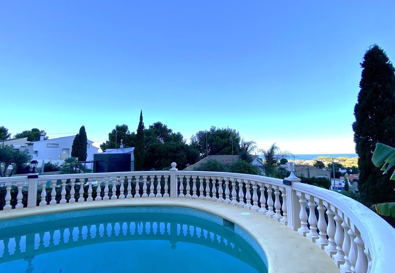 Villa à Denia - Villa Canoa-3-d vistas al mar , piscina MT003